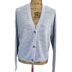 Prologue Women Size Medium Long Sleeve Button Front Cardigan‎ Sweater
